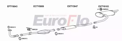 Система выпуска ОГ EuroFlo TYCAR16 1011C